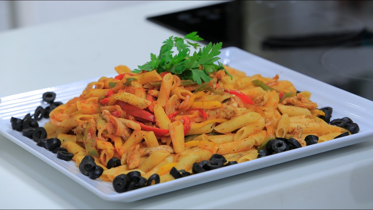 مكرونة بالفراخ