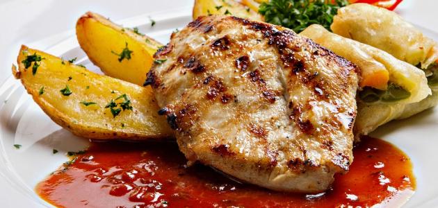 طريقة عمل ستيك الدجاج