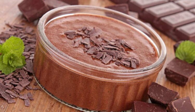 طريقة عمل موس الشوكولاتة