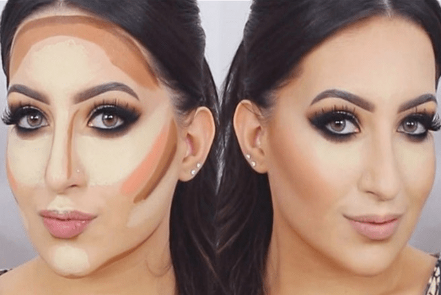 طريقة عمل مكياج الكونتور