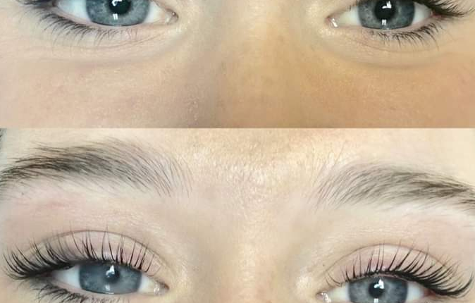 كيف اخلي رموشي مرفوعه